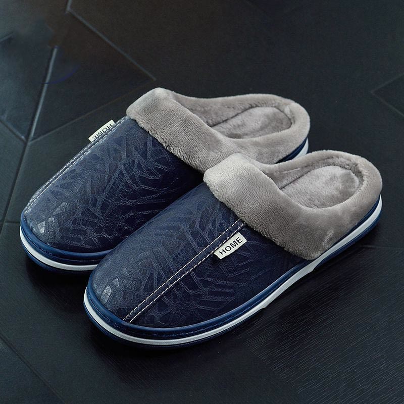 Plus Size Fashion Home Slippers - Navy Blue - EU50-51(US14-15) - image 6