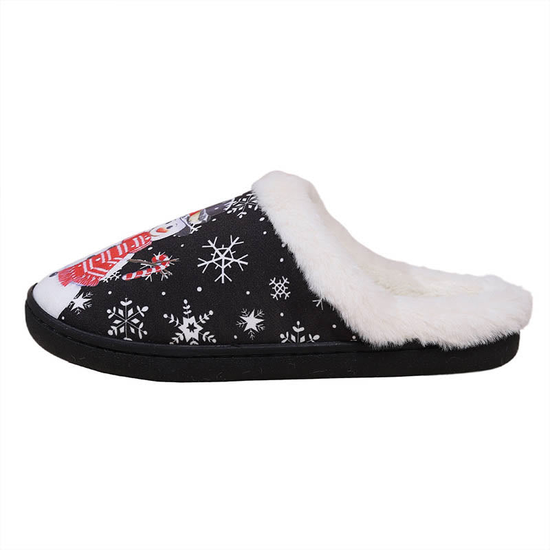 Plus Size Christmas Snowman Slippers - image 3