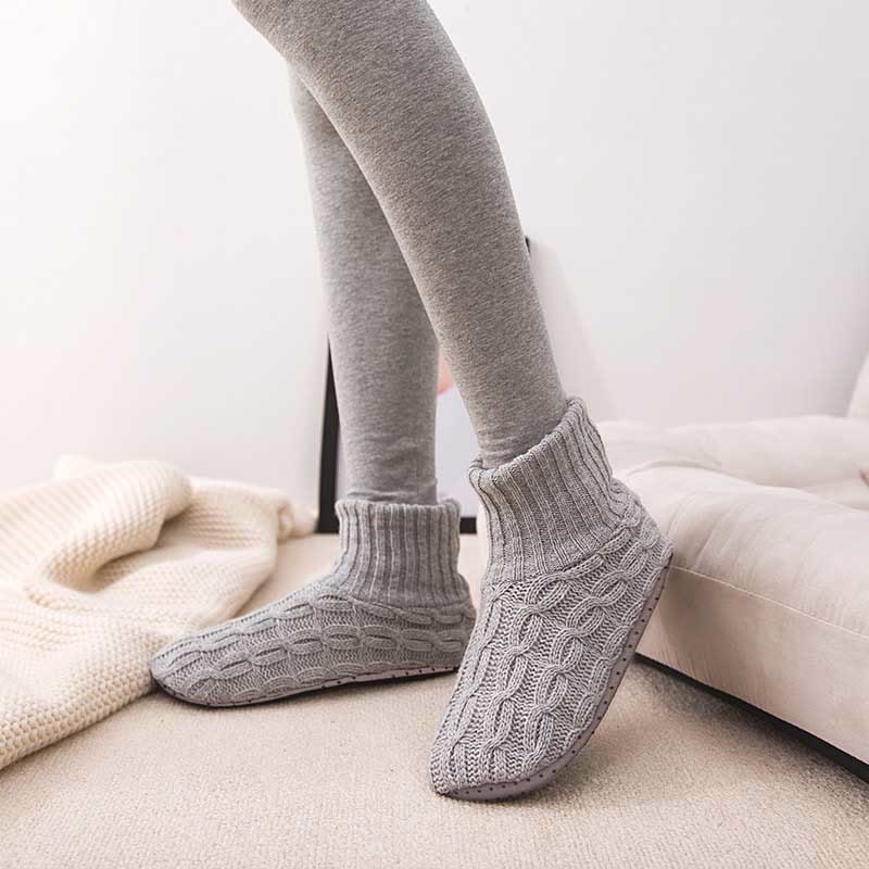Plus Size Skin Friendly Thicken Slipper Socks - image 1