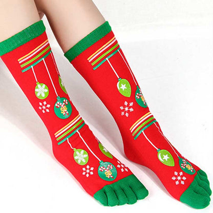 Plus Size Christmas Alignment Crew Socks(2 Pairs) - image 4