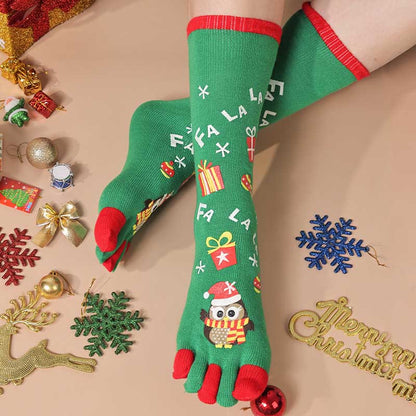 Plus Size Christmas Alignment Crew Socks(2 Pairs) - C - EU39-44(US6-10) - image 11