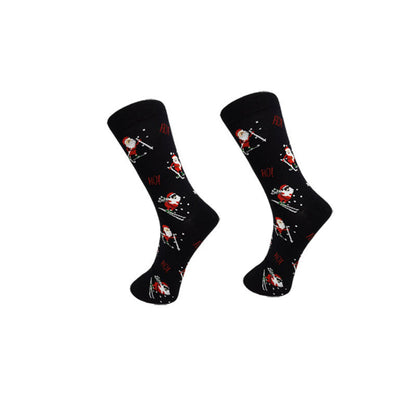 Plus Size Christmas Fashion Quarter Socks(6 Pairs) - image 7