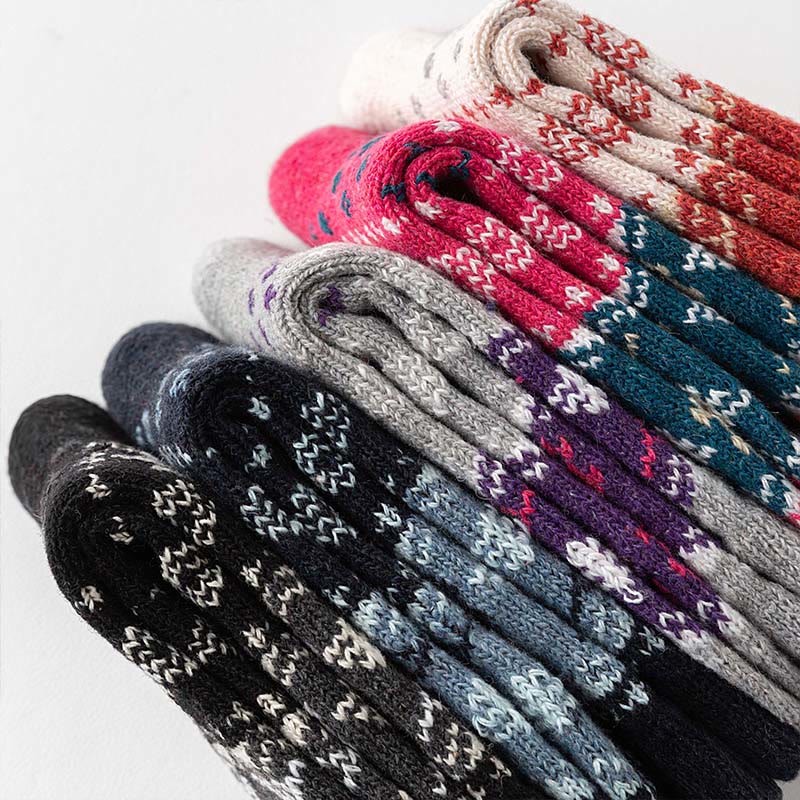 Christmas Elk Series Quarter Socks(5 Pairs) - image 3