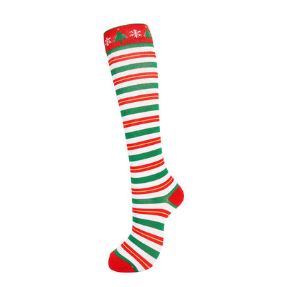 Christmas Cute Pattern Compression Socks(6 Pairs) - image 11