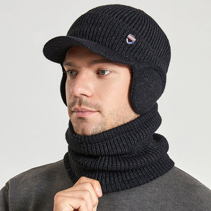 Warm Earmuffs Beanie Scarf 2 In 1 Set - image 3