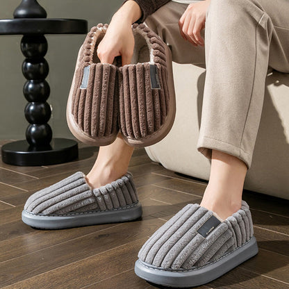 Plus Size Winter Plush Slippers - image 0