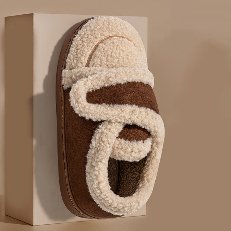 Vintage Velcro Slippers - Coffee - EU39-40(US6-7) - image 9