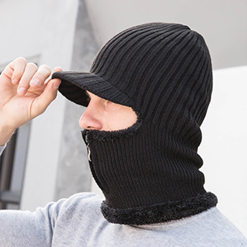 Zipper Beanie Gloves 2 In 1 Set - image 5