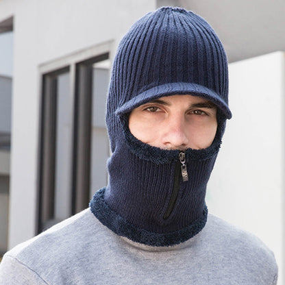 Zipper Beanie Gloves 2 In 1 Set - image 8