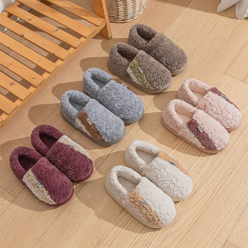 Plus Size Color Matching Slippers
