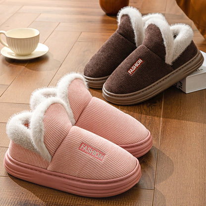 Plus Size Skin Friendly Warm Slippers - image 5