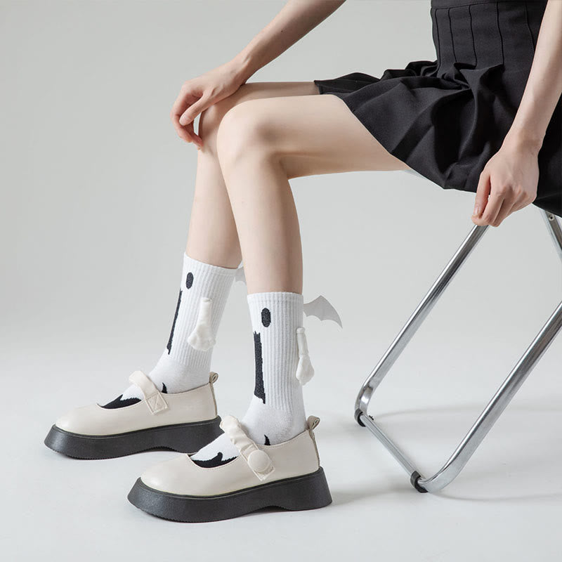 Ghost Magnetic Attraction Quarter Socks(2 Pairs) - image 7