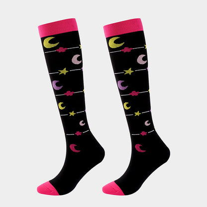 Cute Fashion Sports Compression Socks(7 Pairs)