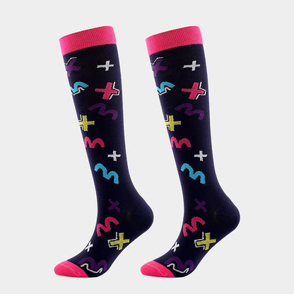 Cute Fashion Sports Compression Socks(7 Pairs)