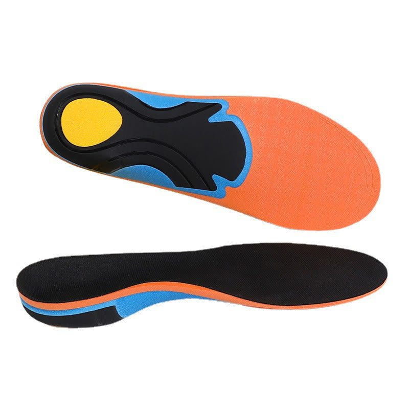 Plus Size Sweat Absorbing Shoe Insoles - Black - EU44-46(US10-12) - image 1