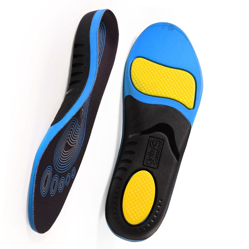 Plus Size Orthotic Comfort Shoe Insoles - Blue - EU45-46(US11-12) - image 0