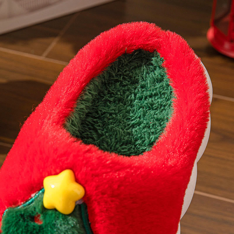 Plus Size Christmas Tree Slippers - image 6