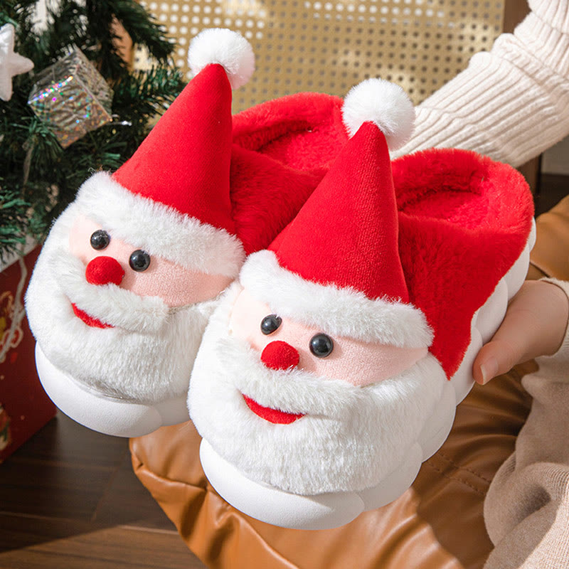 Plus Size Santa Claus Slippers - image 2