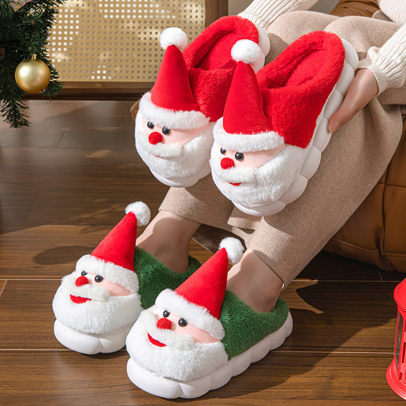 Plus Size Santa Claus Slippers - image 2