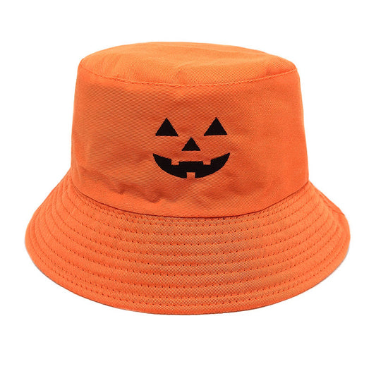Plus Size Solid Color Bucket Hat - Orange - One Size - image 0