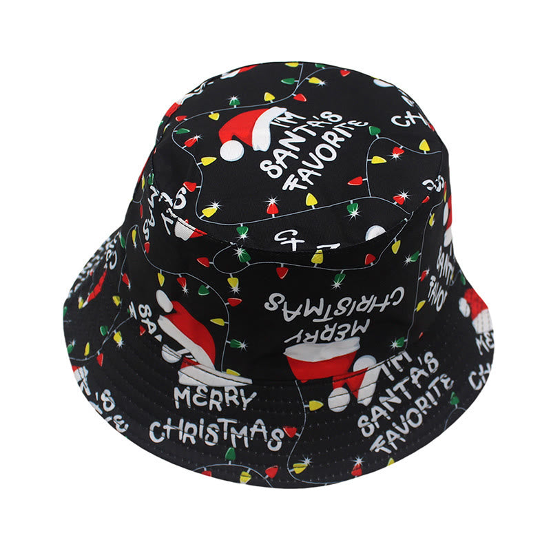 Plus Size Christmas Elements Bucket Hat - image 5