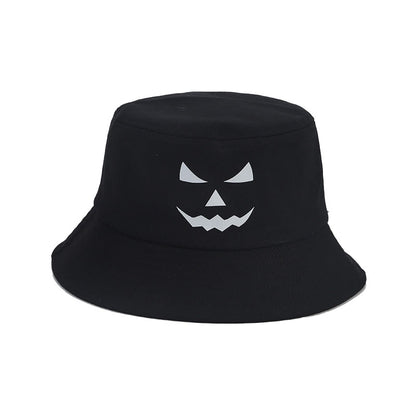 Plus Size noctilucous Horror Expression Bucket Hat - image 6