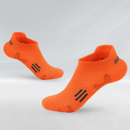 Classic Mesh Ankle Compression Socks(7 Pairs) - Orange - EU37-40(US4-7) - image 2