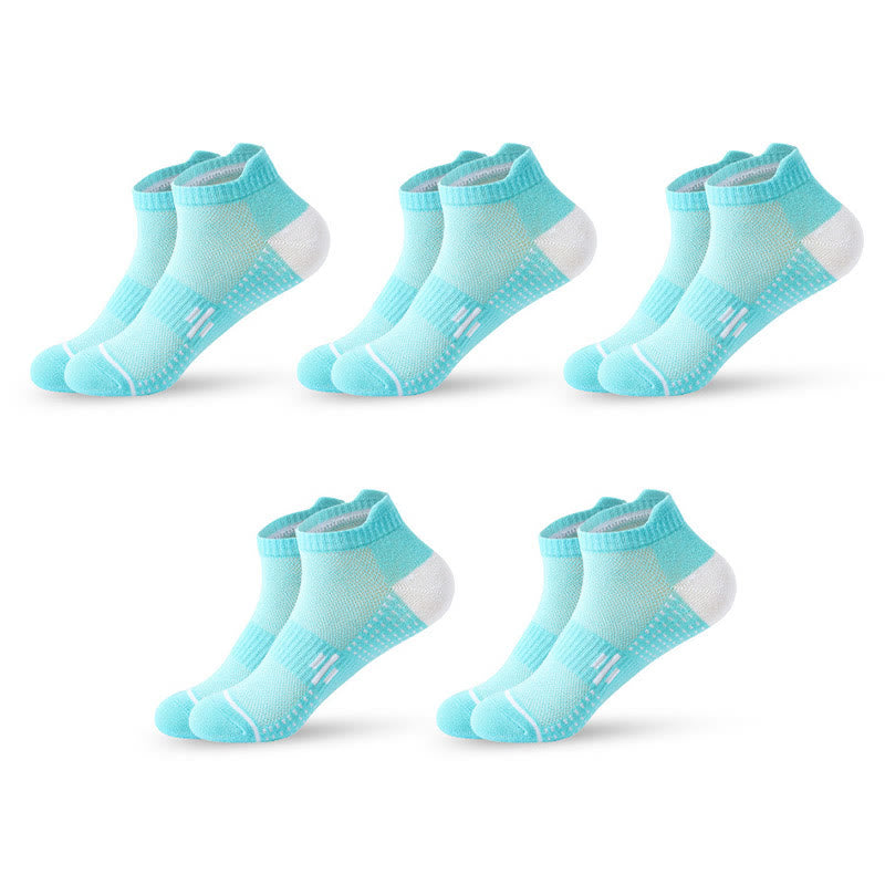 Outdoor Activities Ankle Compression Socks(10 Pairs) - Blue - EU39-45(US6-11) - image 9