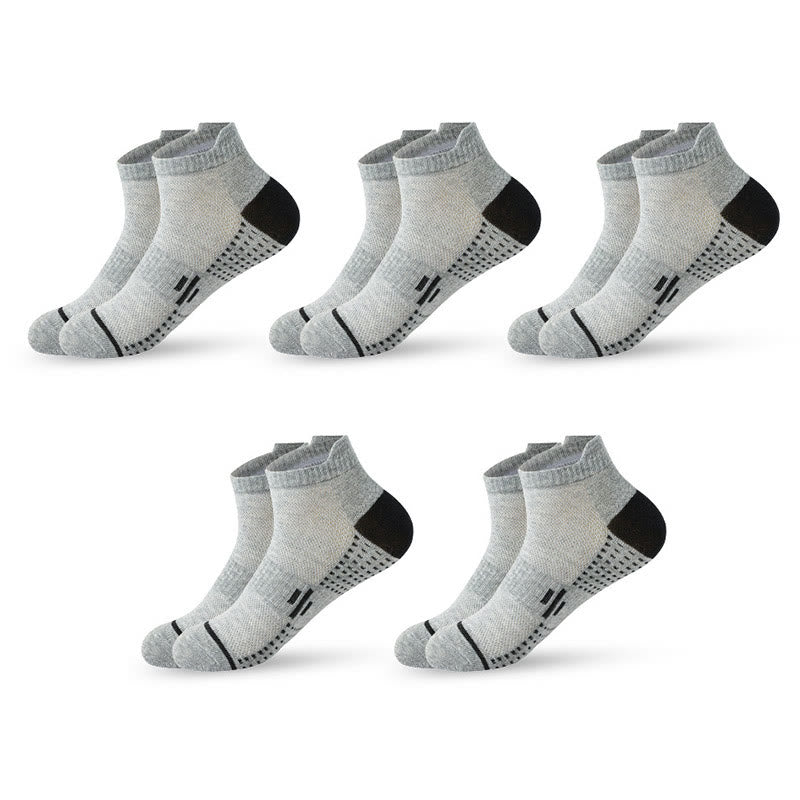 Outdoor Activities Ankle Compression Socks(10 Pairs) - Grey - EU39-45(US6-11) - image 11