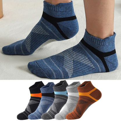 Fashion Design Ankle Compression Socks(10 Pairs) - Multicolor - EU39-45(US6-11) - image 0