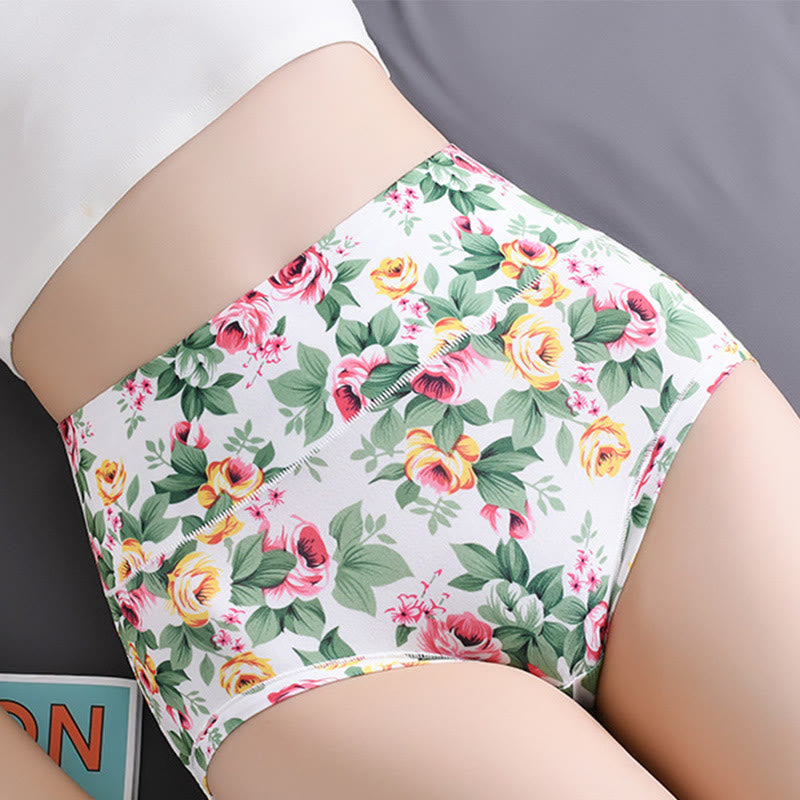 Soft Floral Panty(5 Packs) - image 3