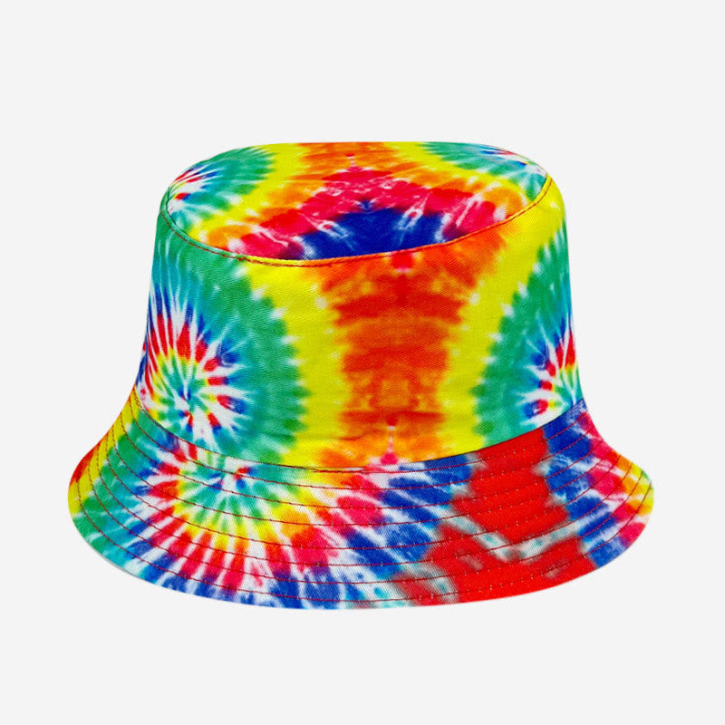 Plus Size Tie Dye Bucket Hat - D - One Size - image 3