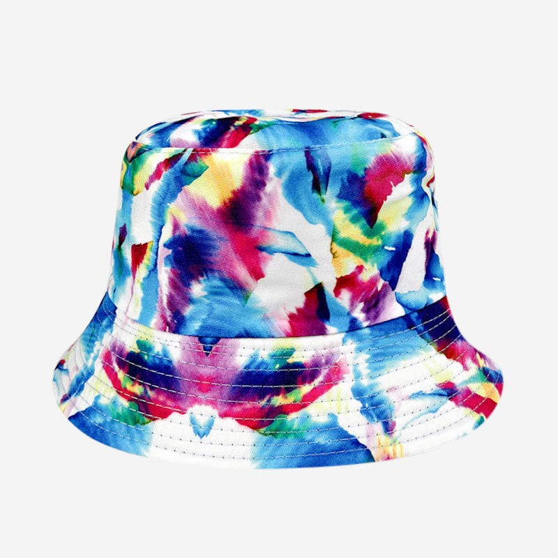 Plus Size Outdoor Sun Protection Bucket Hat - D - One Size - image 3