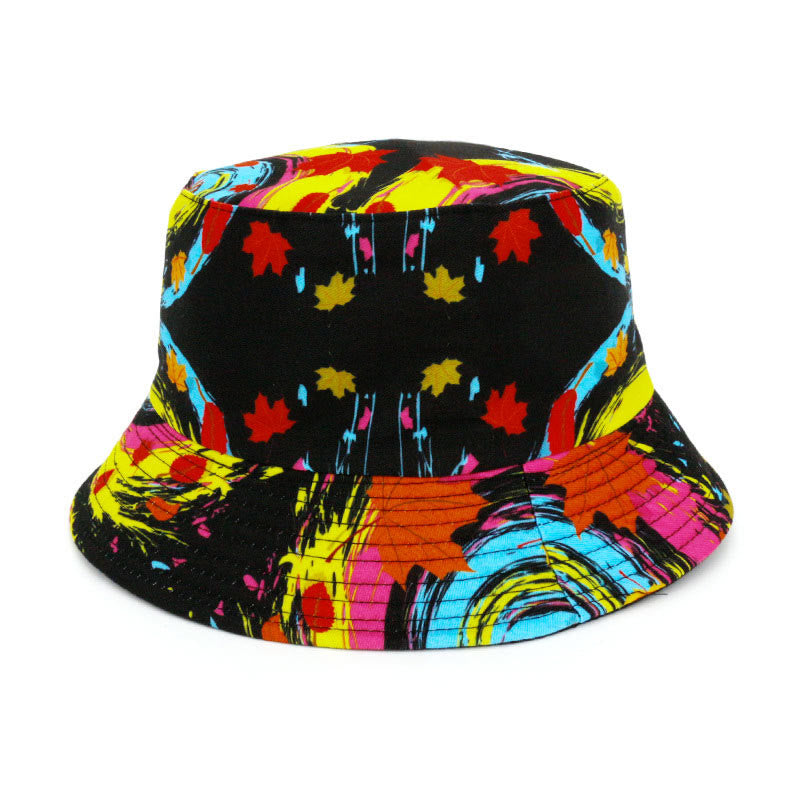 Plus Size Special Printed Bucket Hat - A - One Size - image 0