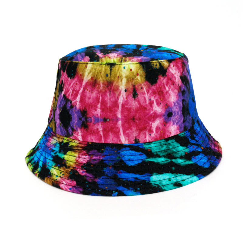 Plus Size Special Printed Bucket Hat - B - One Size - image 1