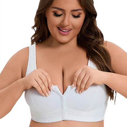 Lace Vest Style Wireless Bra - image 1