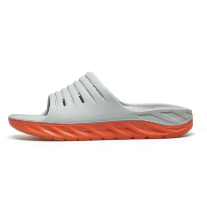 Plus Size Thick Sole Slides - Grey - EU49(US14) - image 5