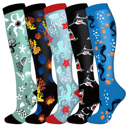 Underwater World Compression Socks(5 Pairs) - image 1