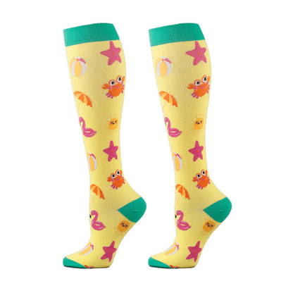 Cute Animals Compression Socks(5 Pairs) - image 10