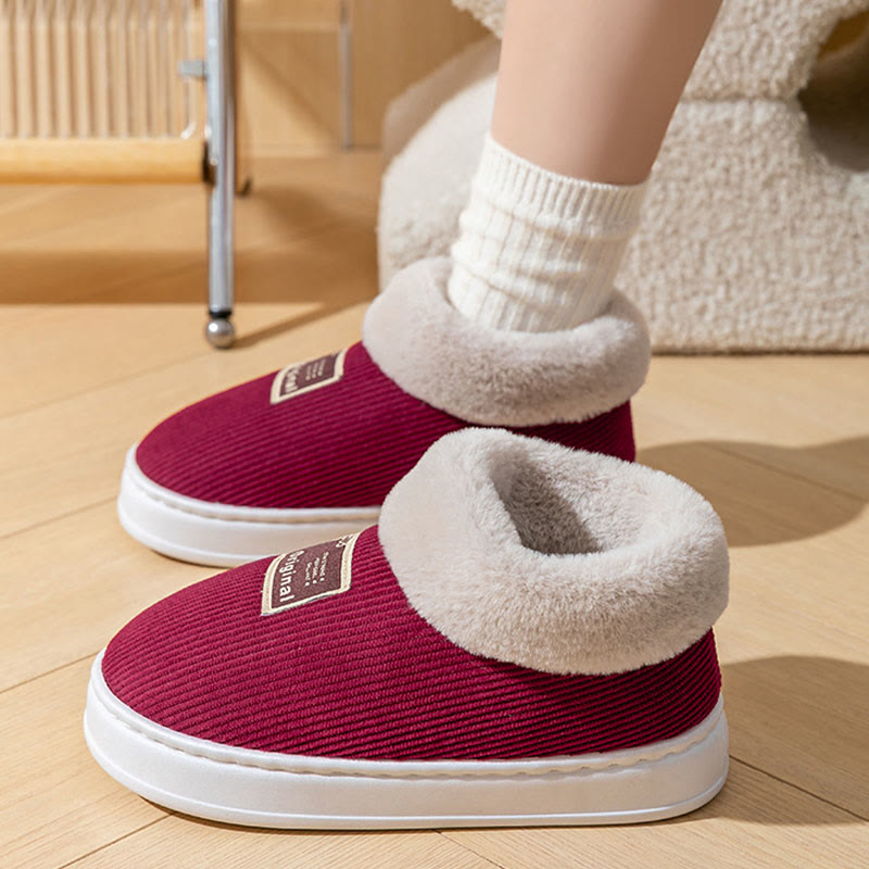 Plus Size Warm Comfortable Slippers - image 2