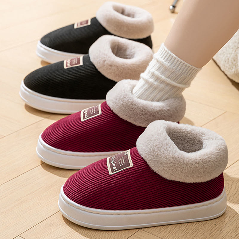 Plus Size Warm Comfortable Slippers - image 1