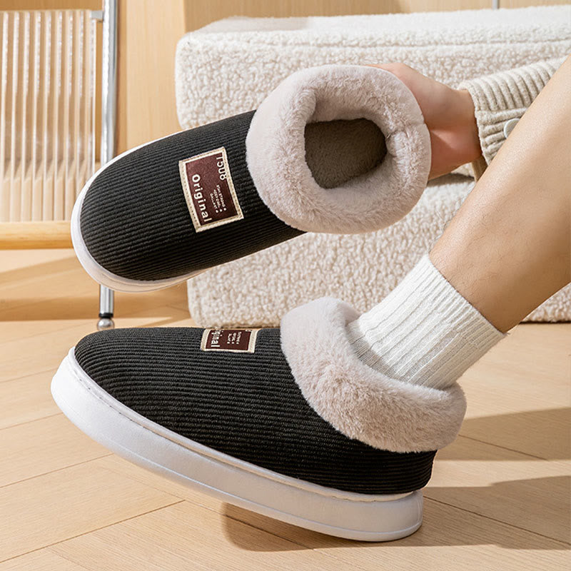 Plus Size Warm Comfortable Slippers - image 6