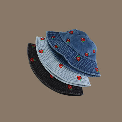 Plus Size Strawberry Bucket Hat - image 4