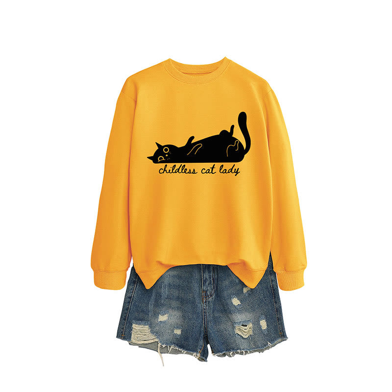 Plus Size Cute Cat Sweatshirt - image 9