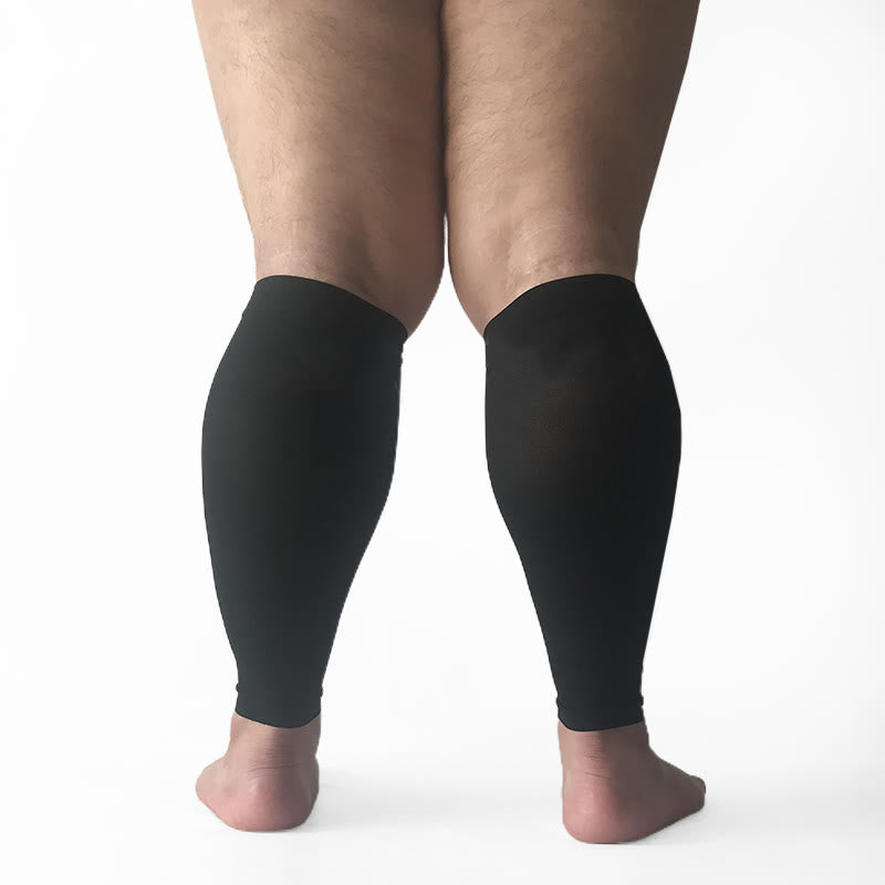 Plus Size Footless Compression Sleeve Socks Unisex - image 14