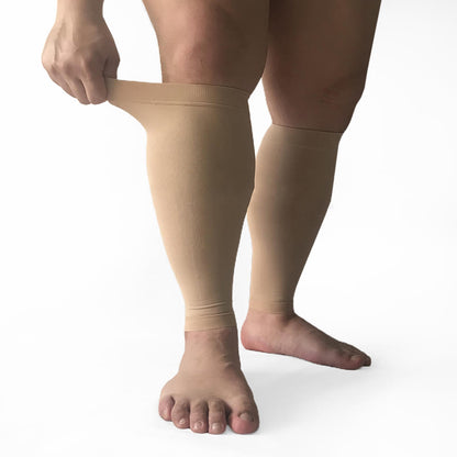 Plus Size Footless Compression Sleeve Socks Unisex - image 0