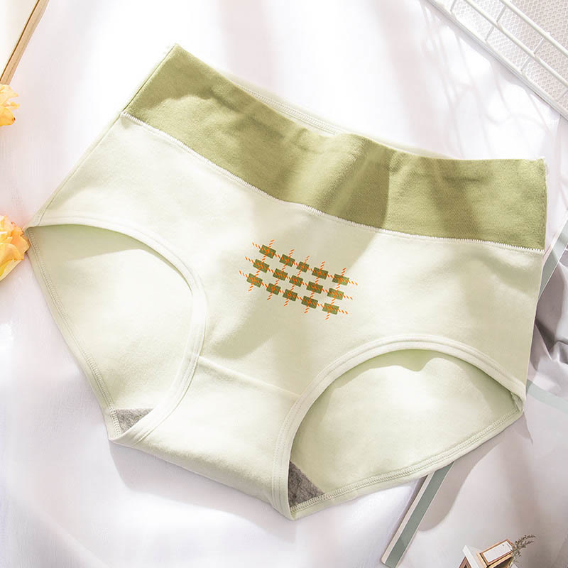 Green Series Panty(4 Packs) - Light Green - 2XL - image 4
