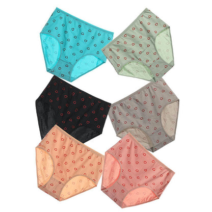 Plus Size Red Heart Panty(3 Packs)