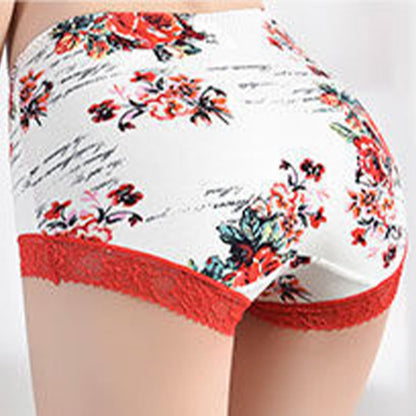 Plus Size Lace Panty(4 Packs)