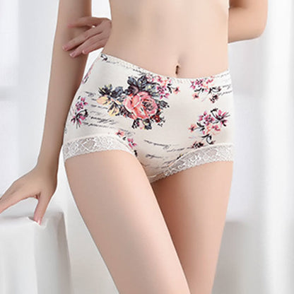 Plus Size Lace Panty(4 Packs)